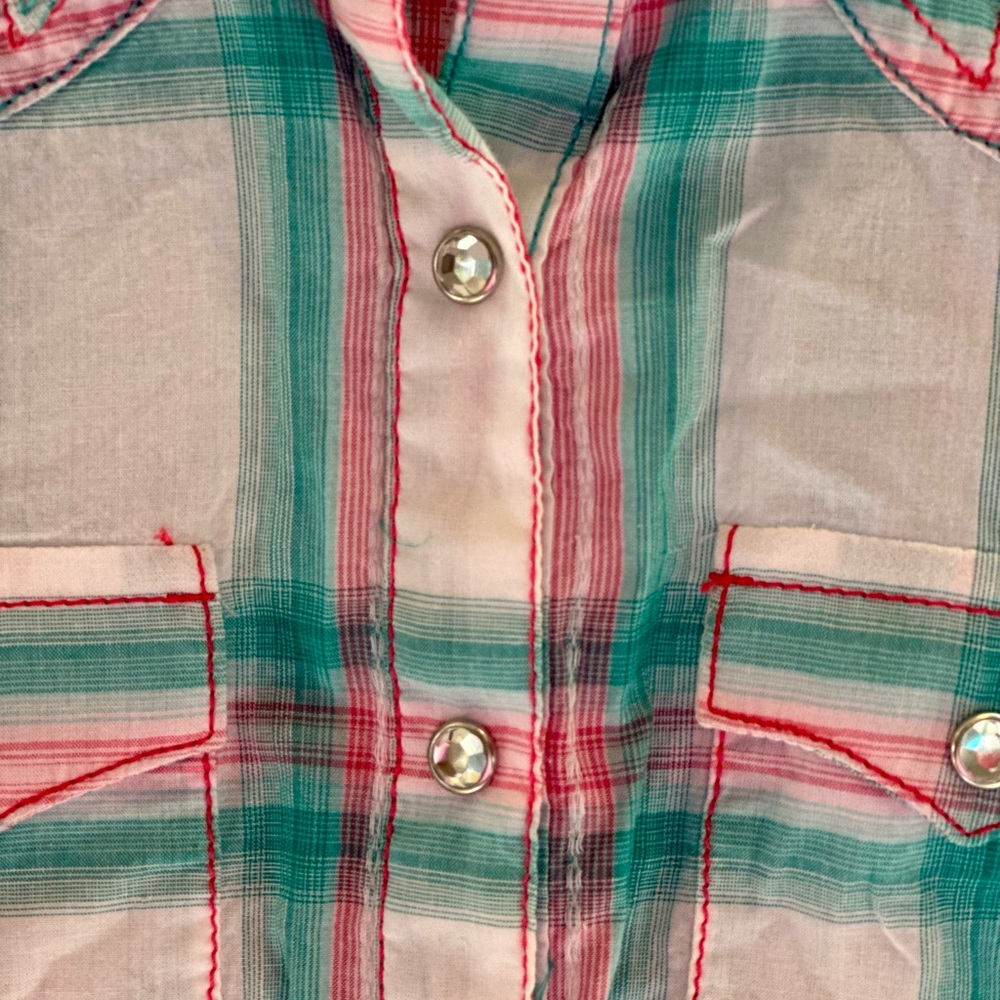 Girls Rock 47 Western Shirt Size Small - Picture 2 of 8